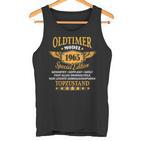 60 Geburtstag Mann 60 Jahre Alt Oldtimer 1965 Lustig Deko Tank Top