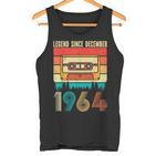 60 Years Old Legend Since December 1964 60Th Birthday Tank Top