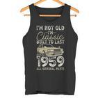 65Th Birthday Since 1959 Oldtimer 65 Years Old Tank Top