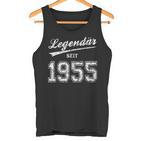 68Th Birthday 1955 Legendary Since 1955 intage 55 Tank Top