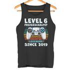 6Th Birthday Boy Decoration 2019 6Th Birthday Tank Top