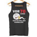 70Th Birthday Man 70 Years Decoration 70S 70Th Birthday Tank Top