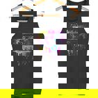 80S 90S Retro Party Fancy Dress Cassette Tank Top
