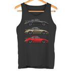 930 Turbo 911 992 964 996 4Th Of July American Tank Top