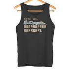 A10 Thunderbolt Warthog Brrrrt Attack Jet  Tank Top