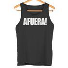 Afuera President Milei Libertarian Tank Top