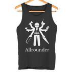 Alleskönner Craftsman Husband Father Tool  Tank Top