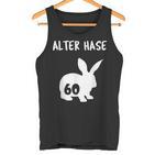 Alter Hase 60 Years And Round Birthday Tank Top