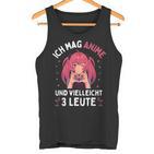 I Like Anime And Maybe 3 People Japanese Manga Tank Top