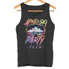 Apres Ski Party Team 2025 Colourful Tank Top