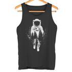 Astronaut Motiv Illustration Astronaut Tank Top