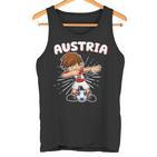 Austria Dabbing Football Boys' Jersey Children's Fan Tank Top