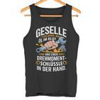 Azubi Ausbildung Bestandene Gesellenprüfung Geselle 2025 Tank Top