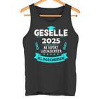 Azubi Prüfung Bestanden Gesellenprüfung Geselle 2025 Tank Top