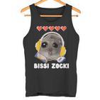 Bissi Zocki Sad Hamster Cute Hamstie Tank Top