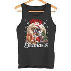 Boxer Dog Christmas Boxer Merry Boxmas Boxer Tank Top