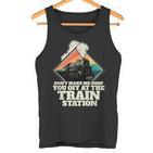 Bring Him Zum Bahnhof  Train Yellowstone Tank Top