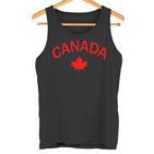 Canada Canada Flag Maple Leaf Canadian Proud Canadian Tank Top