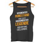 Caretaker Retirement Retirement Pension Tank Top