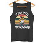 Chick Pew Pew Madafakas intage Crazy Chick S Tank Top