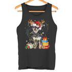 Chihuahua Reindeer Christmas Dogs  Tank Top