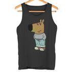 The Chill Guy Meme Tank Top