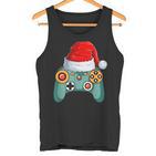 Christmas For Boys Children Toddler Gaming Santa Tank Top