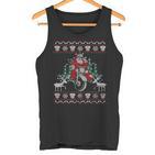 Christmas Holiday Idea Santa Claus Tank Top