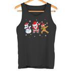 Christmas Merry Christmas Ugly X-Mas Santa Claus Children's Tank Top