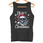 Christmas Skull Christmas Heavy Xmas Skeleton Tank Top