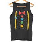 Clown Top Carnival Costume Circus Jester Children's Fancy Dress Tank Top