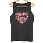 Confetti In The Heart Fancy Dress Costume Carnival Tank Top