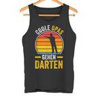 Cool Opas Going Dart Grandpa Dart Tank Top