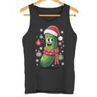 Cucumbers Christmas Tank Top