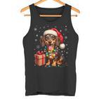 Dachshund Christmas Dachshund Tank Top