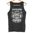 Dad Level Unlocked Est 2025 Leveling Up To Dad Tank Top