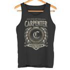 Das Ist Ein Carpenter Ding Carpenter Name Tank Top