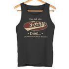 Das Ist Ein Ferry Ding Das Würdest Du Nicht Verstehen Ferry Name Tank Top