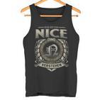 Das Ist Ein Nice Ding Nice Name Tank Top