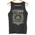 Das Ist Ein Stumpf Ding Stumpf Name Tank Top