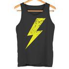 s With Yellow Flashes Tank Top