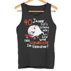 Die Legende Wird 40 Jahre 40S Birthday Tank Top