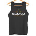 Dj Music Producer Producer Sound Engineer Audio  Tank Top