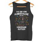 Dobermann Glitter Dog Holder Idea Dobi Dogs Fun Tank Top