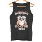 Doctor 2024 Graduation PhD Graduation Party Doctorate Tank Top