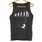 Drawn Simple Evolution Snowboard Tank Top