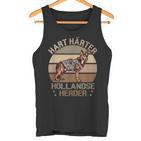 Dutch German Shepherd Hard Hardener Hollandse Herder Dog Tank Top