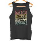 Eat Sleep Rowing Repeat Rowing  Tank Top