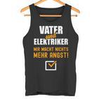 Electrician Father Dad Birth  Tank Top