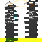 Essen Schlafen Zocken Wiederholen Gaming Zocker Tank Top